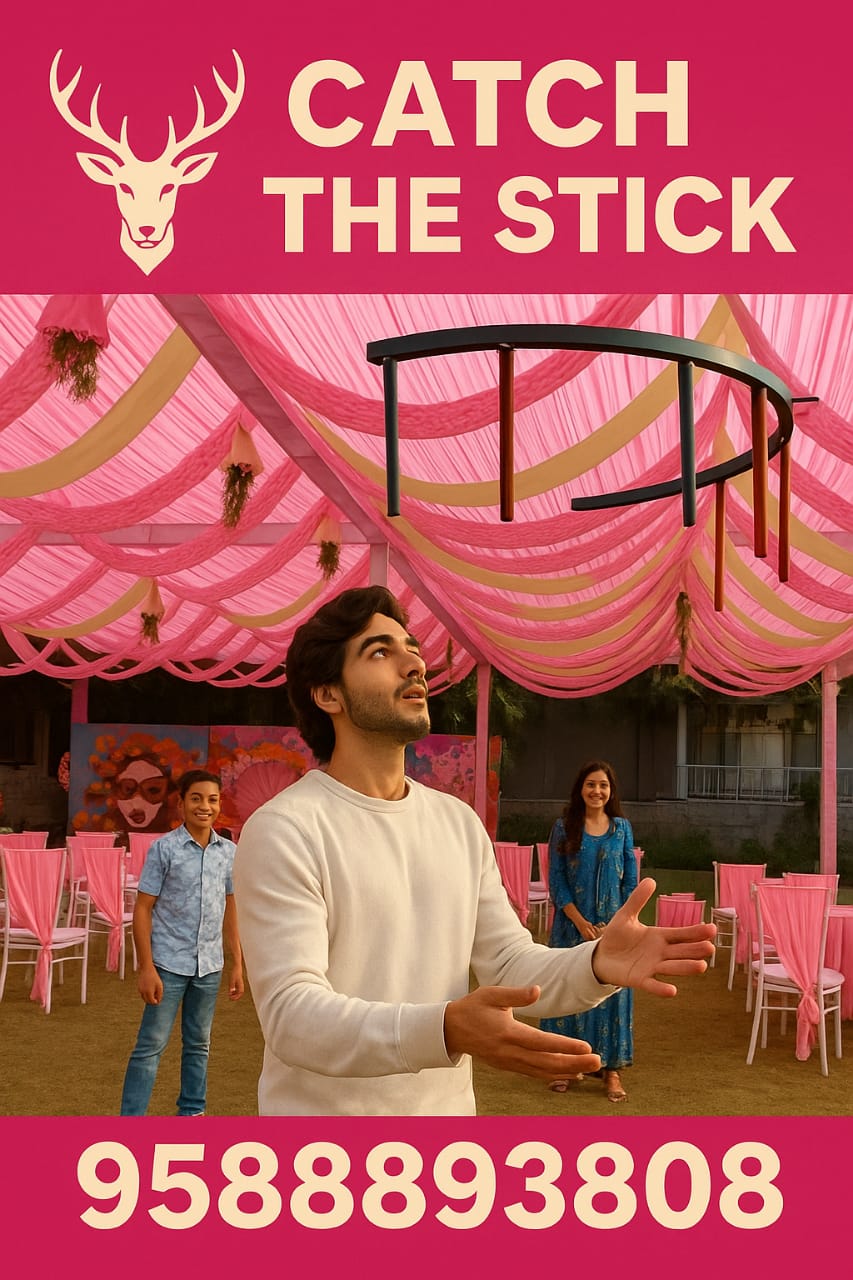Catch the Stick Reflex Game Pushkar Wedding