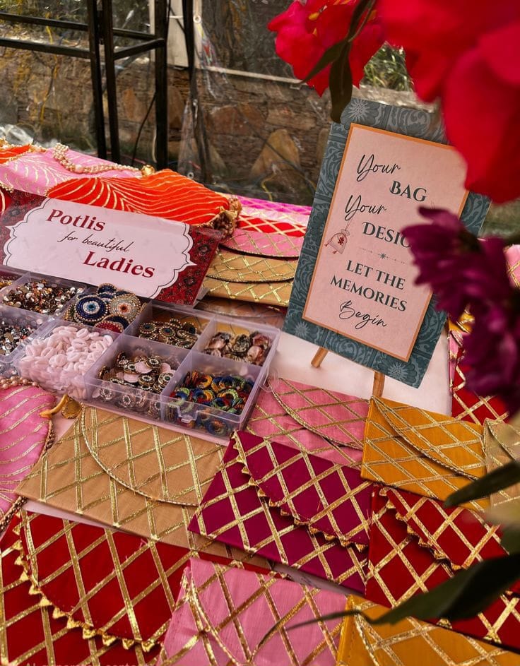 DIY Pouch and Clutch Crafting Live Station Pushkar