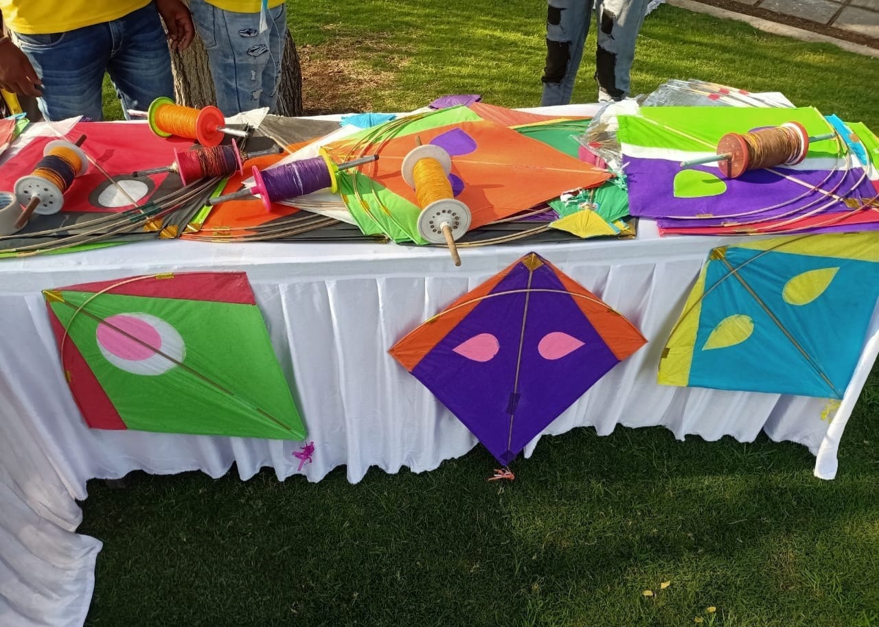 Patang Bazi Traditional Kite Flying Setup Pushkar Resort
