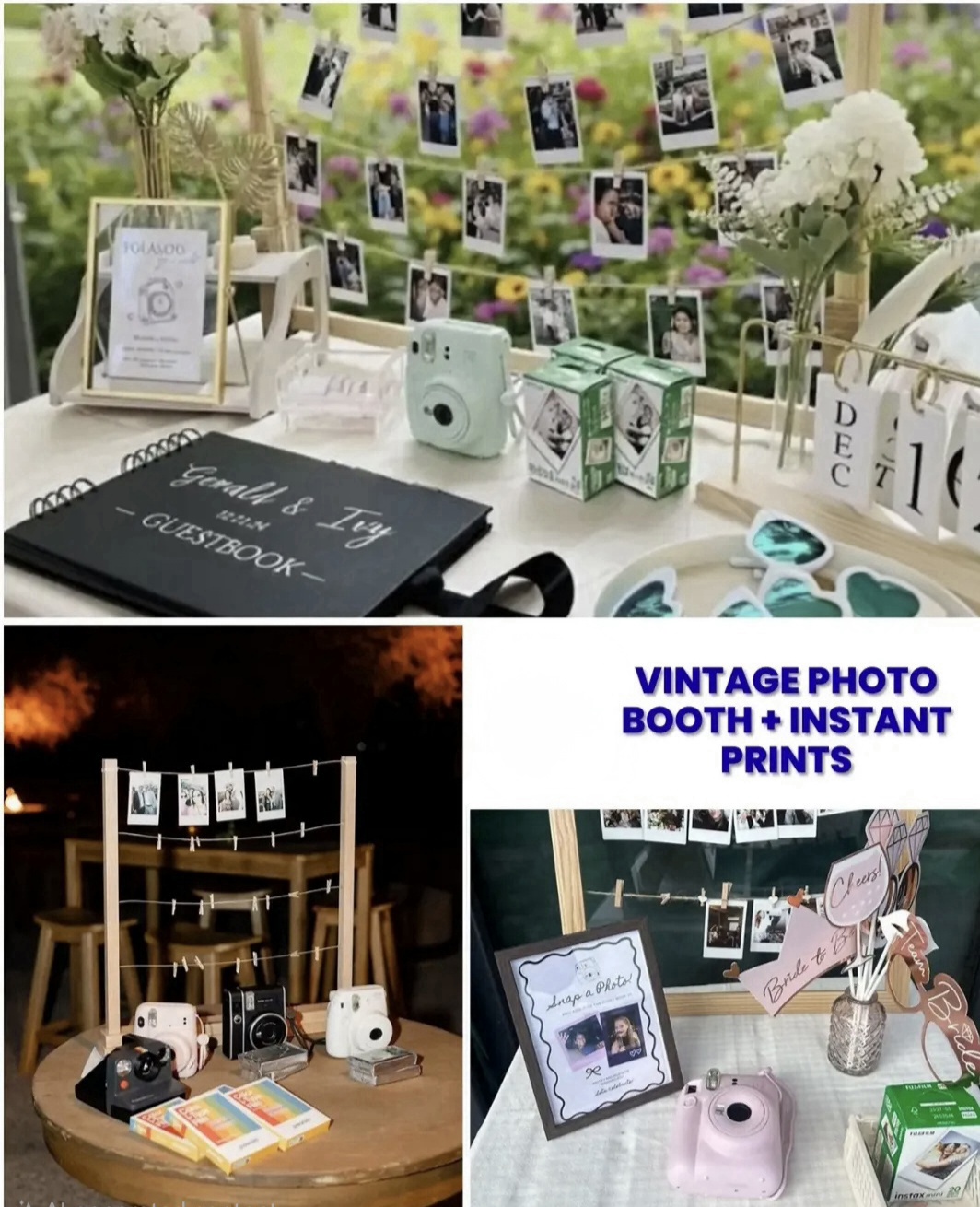 Vintage Polaroid Photo Booth with Instant Prints Pushkar