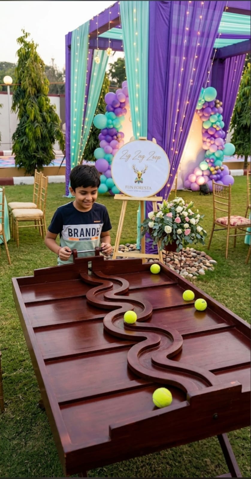 Heritage Wooden Lawn Game Pushkar Event Setup