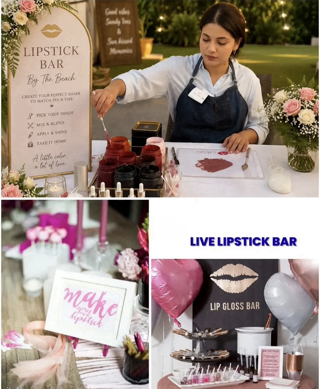 Lipstick Bar Live Counter Pushkar Rajasthan